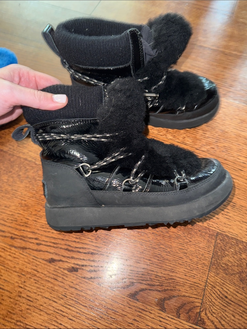 Ugg highland waterproof pant leather boots
